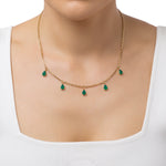 Load image into Gallery viewer, Oslo Green Necklace1
