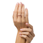 Load image into Gallery viewer, Verona Banded Red Ring