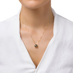 Load image into Gallery viewer, Hazy Ice Round Cut Pendant