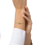 Load image into Gallery viewer, Frost Bell Green Bracelet