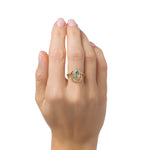 Load image into Gallery viewer, Frost Bell Green Ring