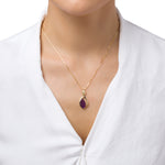 Load image into Gallery viewer, Purple Dew Pendant