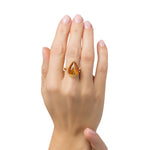 Load image into Gallery viewer, Amber Droplets Ring