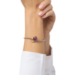 Load image into Gallery viewer, Wrapped Cuff Amethyst Bracelet