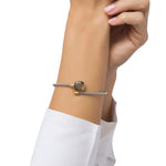 Load image into Gallery viewer, Wrapped Cuff Labradorite Bracelet