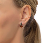 Load image into Gallery viewer, Duo Twist Honey Earrings