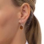 Load image into Gallery viewer, Eye of Amber Earrings