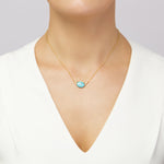 Load image into Gallery viewer, Eye of Turquoise Necklace