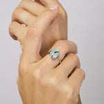 Load image into Gallery viewer, Morning Dew Aqua Ring