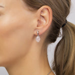 Load image into Gallery viewer, Morning Dew Pink Earrings