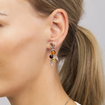 Load image into Gallery viewer, Silver Leaf Branch Earrings