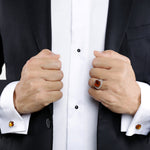 Load image into Gallery viewer, Hills Square Cut Honey Ring