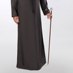 Load image into Gallery viewer, Cliff Walking Stick Antique Amber