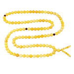 Load image into Gallery viewer, Mala Antique White Amber