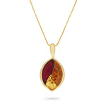 Load image into Gallery viewer, Falling Leaf Pendant