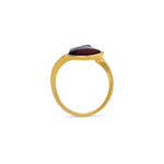 Load image into Gallery viewer, Morning Dew Purple & Cherry Ring
