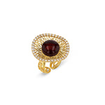 Load image into Gallery viewer, Goddess of Zircons Cherry Ring
