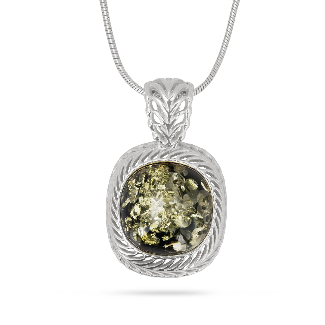 Lady of the Forest Square Pendant