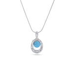 Load image into Gallery viewer, The Blue Planet Pendant