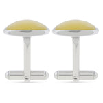 Load image into Gallery viewer, Cliff Antique Amber Cufflinks