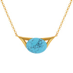 Load image into Gallery viewer, Eye of Turquoise Necklace