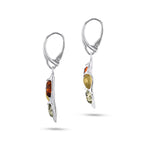 Load image into Gallery viewer, Ash Leaf Tricolor Earrings