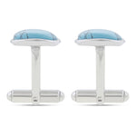 Load image into Gallery viewer, Cliff Turquoise Cufflinks