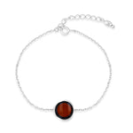 Load image into Gallery viewer, Round Amulet Cherry Bracelet