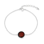 Load image into Gallery viewer, Round Amulet Cherry Bracelet