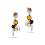 Load image into Gallery viewer, Silver Leaf Branch Earrings