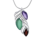 Load image into Gallery viewer, Spring Leaves Pendant
