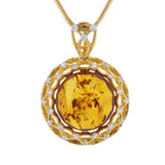 Load image into Gallery viewer, Lady of Amber Pendant