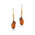 Load image into Gallery viewer, Golden Storm Honey Earrings