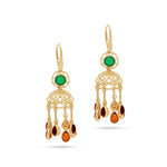 Load image into Gallery viewer, Golden Globe Earrings