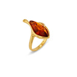 Load image into Gallery viewer, Golden Storm Honey Ring