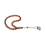 Load image into Gallery viewer, Baltic Honey Amber 33 Beads Rosary Round Cut Faceted 1