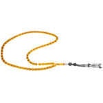 Load image into Gallery viewer, Caribbean Honey Amber 66 Beads Rosary Barrel Cut 1