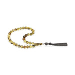 Load image into Gallery viewer, Baltic Raw Amber 33 Beads Rosary Baroque Cut
