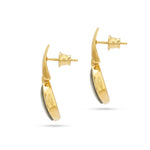 Load image into Gallery viewer, Falcon Eye Hazy Grey Earrings