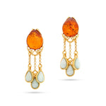 Load image into Gallery viewer, Volcano Amazonite Earrings