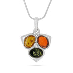 Load image into Gallery viewer, Trio Flower Necklace