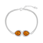 Load image into Gallery viewer, Silver Web Honey Bracelet