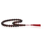 Load image into Gallery viewer, Baltic Cherry Amber 33 Beads Rosary Round Cut 1