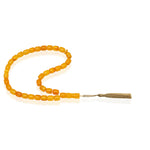 Load image into Gallery viewer, Baltic Antique Amber 33 Beads Rosary Barrel Cut