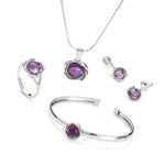 Load image into Gallery viewer, Eye of the Storm Purple Bracelet - Koraba