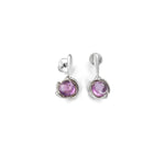 Load image into Gallery viewer, Eye of the Storm Purple Earrings - Koraba