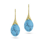 Load image into Gallery viewer, Eye of Turquoise Earrings - Koraba