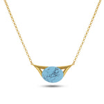 Load image into Gallery viewer, Eye of Turquoise Necklace - Koraba