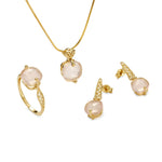 Load image into Gallery viewer, Frozen Lake Square Cut Pink Full Set - Koraba