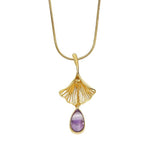 Load image into Gallery viewer, Ginko Purple Pendant - Koraba